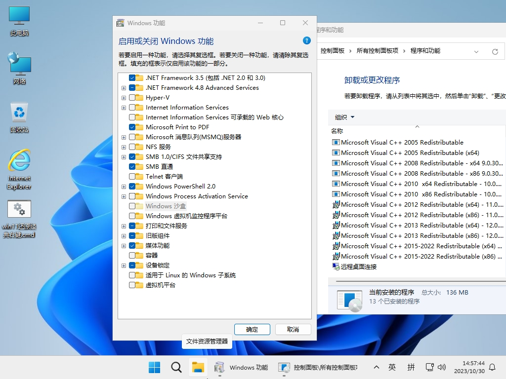 图片[3]-小修 Windows 11 Pro 22631.4460 轻度精简版 二合一[1.69G]-悦优云网络